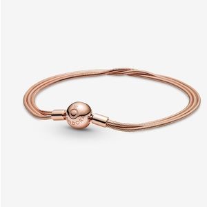 Pandora Moments Multi Snake Chain Bracelet